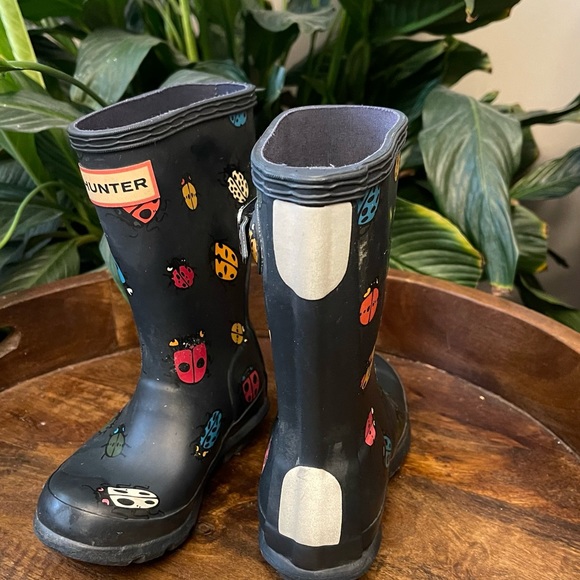 Kids Hunter boots size 8UK - 25EU 9B/10G US - Picture 3 of 4